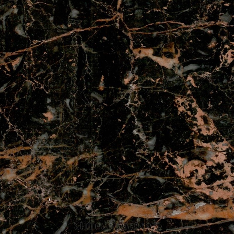 Mahalat Golden Black Marble